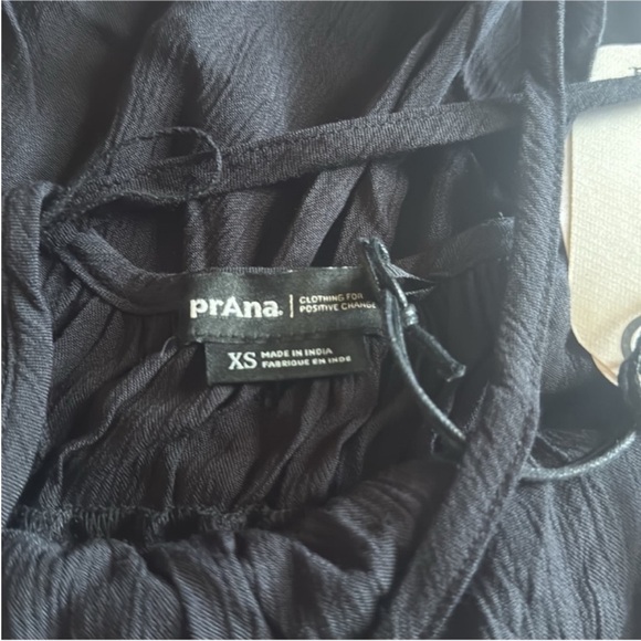 Prana Fernie Wide Leg Jumpsuit Black Size XS - Picture 8 of 10